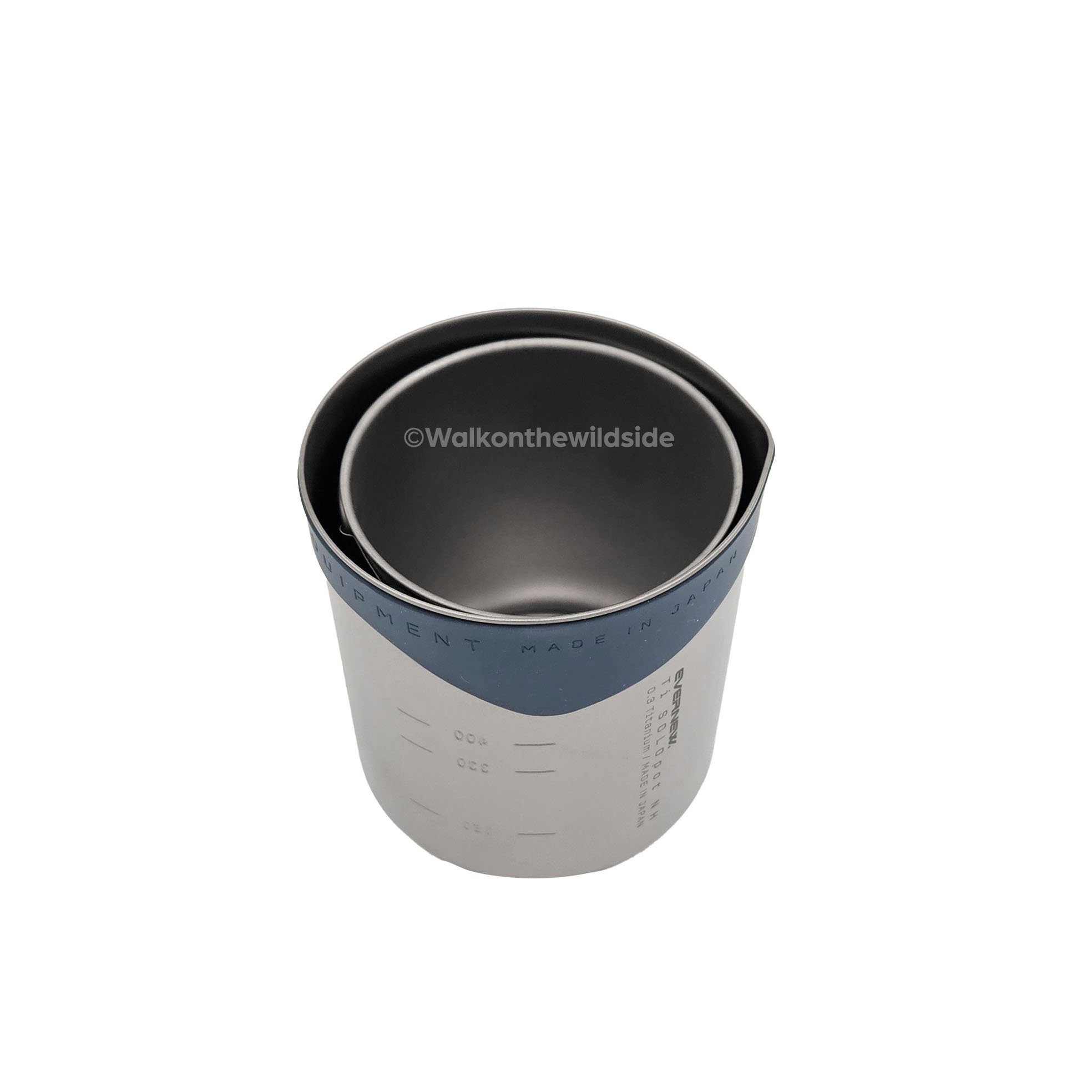Evernew SoloPot NH mit Soto TItanium Mug 450 darin